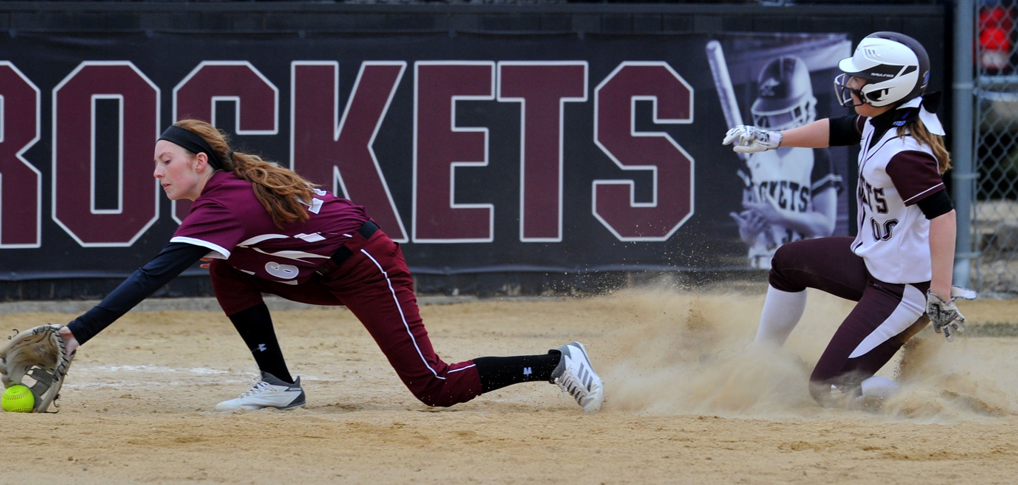 Moline vs Rockridge softball